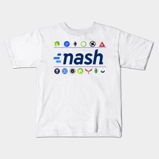 "nash initial coins" Kids T-Shirt